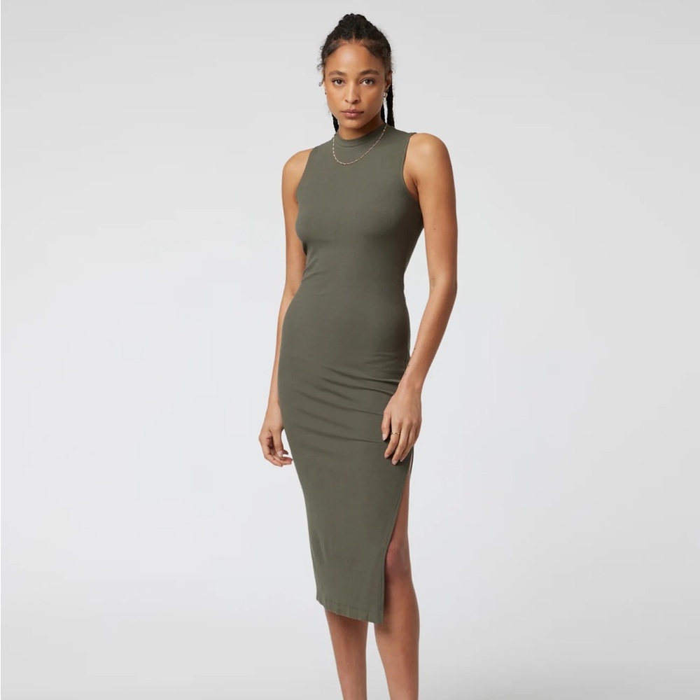 Vuori Pose Sands Dress L Oregano Green